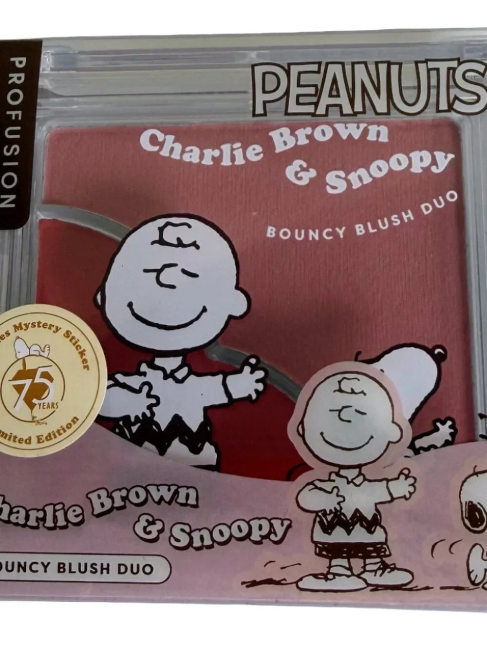 Profusion + Peanuts Shadow, Blush & Highlighter